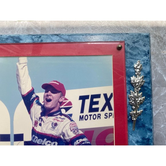 DALE EARNHARDT JR 1998 SIGNED 1ST GRAND NATIONAL PLAQUE WITH AUTHENTICATION - Picture 8 of 10